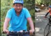 PF Commissioner on a Cycling Mission for Health and Environment