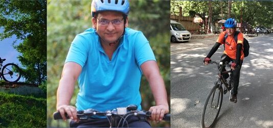 PF Commissioner on a Cycling Mission for Health and Environment