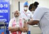PM takes Covid vaccine shot to allay apprehensions of the common man PM Modi taking Covid vaccine shot