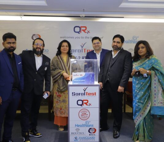 Make In India innovation – New RTPCR technology to provide Covid test result under 30 minutes QRX launches SaralTest