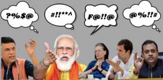 Baap per jaana nahin – Discourse amid Congress, BJP goes down to Mariana Trench