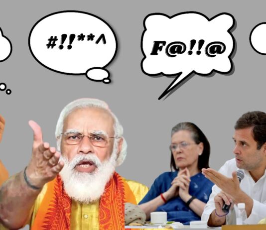 Baap per jaana nahin – Discourse amid Congress, BJP goes down to Mariana Trench